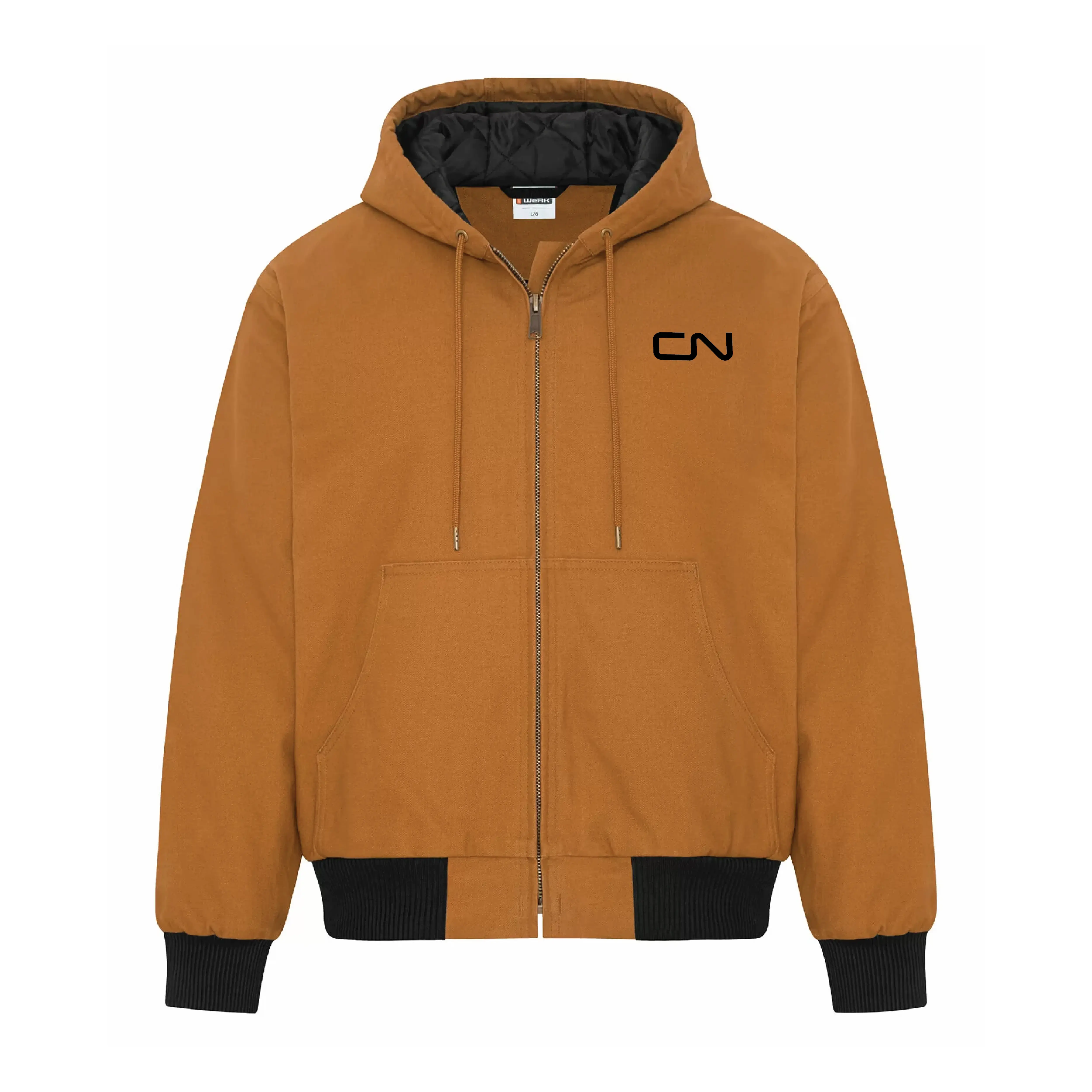 Hooded Bomber Jacket