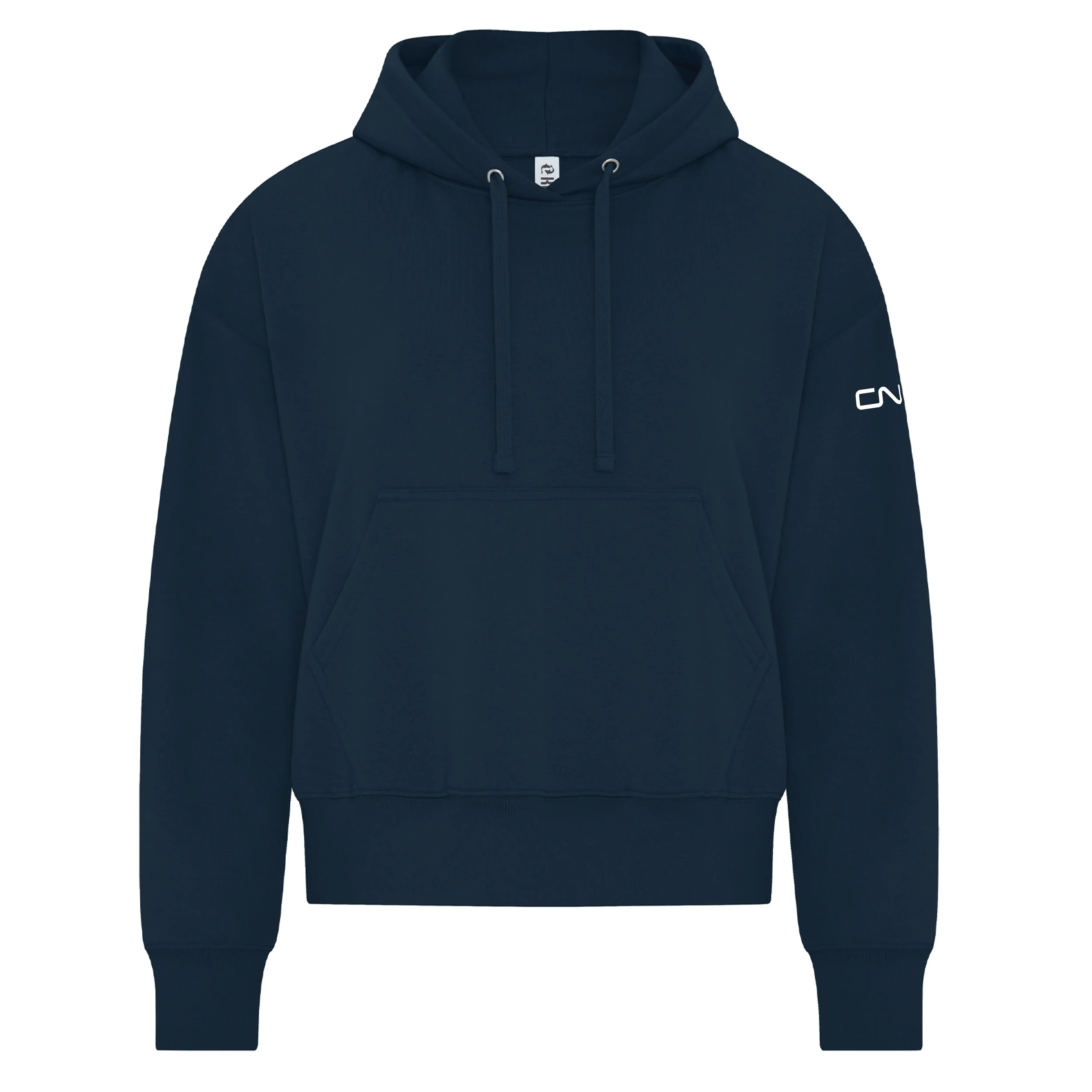 Blue Hooded Sweatshirt - Ladies