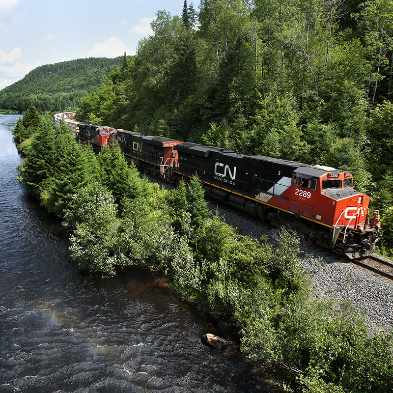 Train or scenery